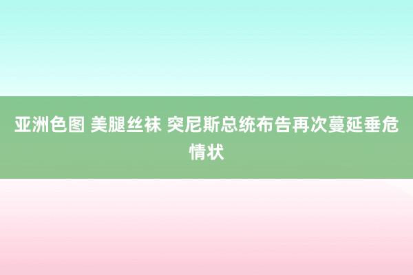 亚洲色图 美腿丝袜 突尼斯总统布告再次蔓延垂危情状