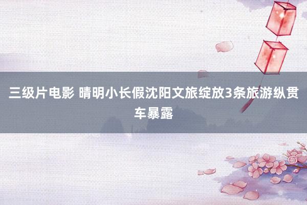 三级片电影 晴明小长假沈阳文旅绽放3条旅游纵贯车暴露