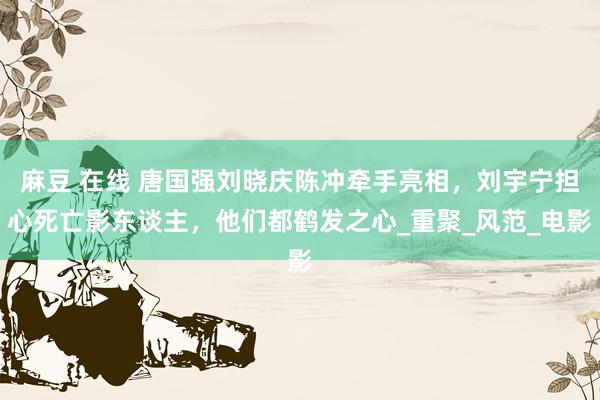 麻豆 在线 唐国强刘晓庆陈冲牵手亮相，刘宇宁担心死亡影东谈主，他们都鹤发之心_重聚_风范_电影